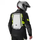 Shima DUNE 2.0 G2 Férfi motoros túrakabát | Fekete/Fluo sárga