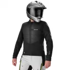 Shima DUNE 2.0 G2 Férfi motoros túrakabát | Fekete/Fluo sárga