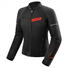 SHIMA X-MESH 2.0 Női motoros textil kabát | Black/Red
