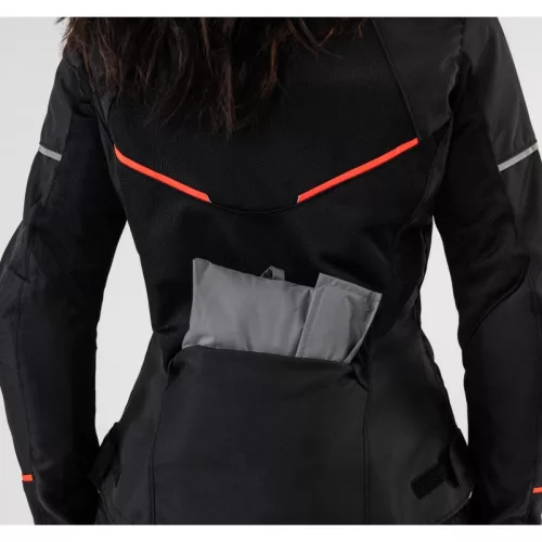 SHIMA X-MESH 2.0 Női motoros textil kabát | Black/Red