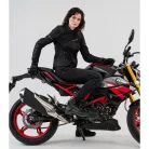 SHIMA X-MESH 2.0 Női motoros textil kabát | Black/Red
