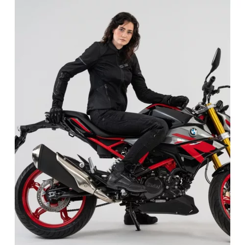 SHIMA X-MESH 2.0 Női motoros textil kabát | Black/Red