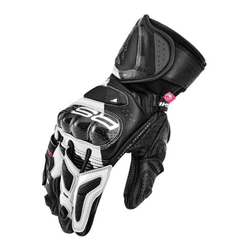 SHIMA RS-3 LADY Női motoros kesztyű | Black/White