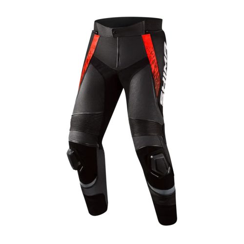 SHIMA STR 2.0 motoros bőrnadrág | Black / BRIGHT Red