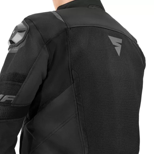 SHIMA SOLID 2.0 VENTED Férfi motoros textil kabát | Black