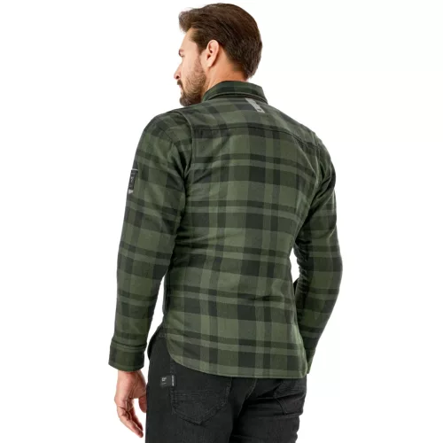 Shima RENEGADE 2.0 MEN férfi protektoros ing | Zöld