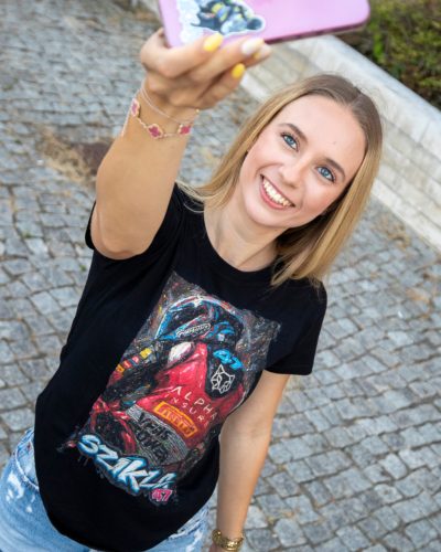 Szikla #47 Fan Club póló-6 | Fekete