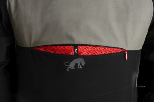 FURYGAN ADDAX VÍZÁLLÓ Férfi motoros textil kabát | Black/Khaki