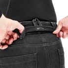 SHIMA RIDGE Férfi motoros farmernadrág | fekete
