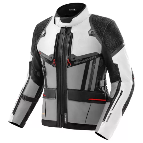 Shima TRACKER Férfi textil kabát | Light Grey