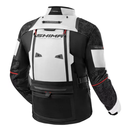 Shima TRACKER Férfi textil kabát | Light Grey