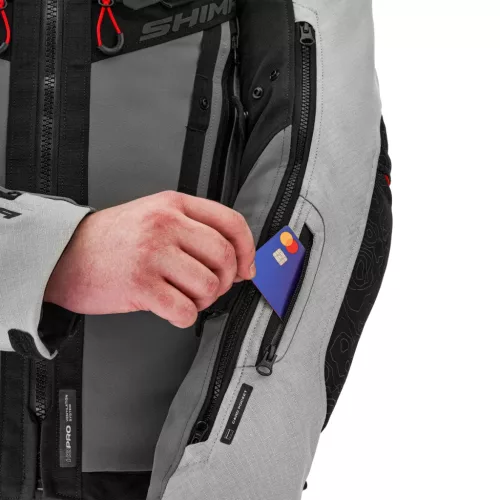 Shima TRACKER Férfi textil kabát | Light Grey