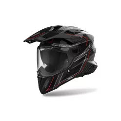 Airoh Commander 2 bukósisak | Carbon Stylish Gloss