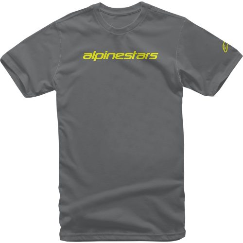 Alpinestars TEE LINEAR póló | Grey-Yellow