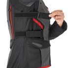 SHIMA Dune LADY Női motoros textil kabát | Fekete/Piros