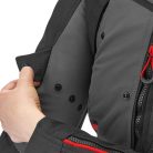 SHIMA Dune LADY Női motoros textil kabát | Fekete/Piros