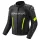 SHIMA SOLID 2.0 Férfi motoros textil kabát | Black/fluo
