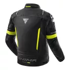 SHIMA SOLID 2.0 Férfi motoros textil kabát | Black/fluo