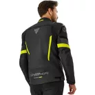 SHIMA SOLID 2.0 Férfi motoros textil kabát | Black/fluo