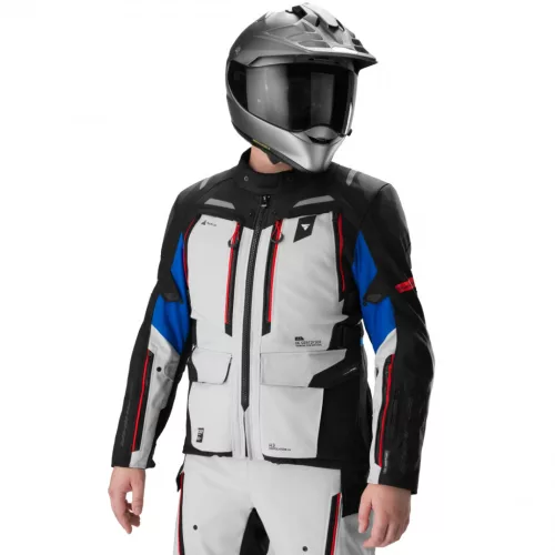 Shima DUNE 2.0 G2 Férfi motoros túrakabát | Fekete/Piros/Kék