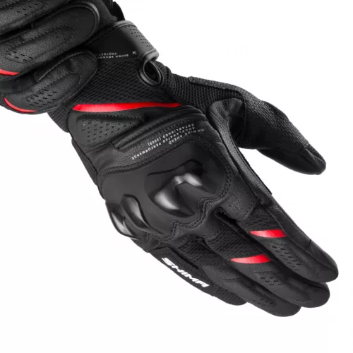SHIMA Spark 3.0 Férfi motoros kesztyű | Black/Red
