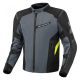 SHIMA RUSH 2.0 VENTED Férfi motoros textil kabát | Black/gray/fluo