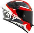 KYT TT-REVO Gear bukósisak | Black/Red