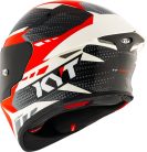 KYT TT-REVO Gear bukósisak | Black/Red