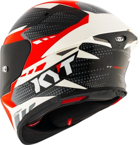 KYT TT-REVO Gear bukósisak | Black/Red