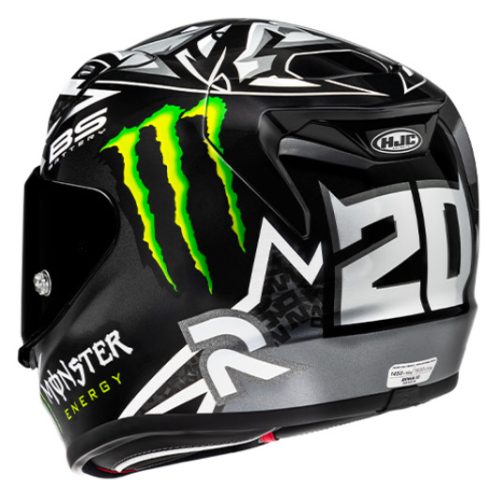 HJC BUKÓSISAK RPHA 12 QUARTARARO BLACK REPLICA