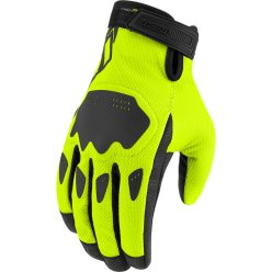 Icon motoros kesztyű HOOLIGAN CE - HIVIZ