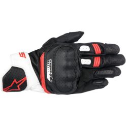 ALPINESTARS motoros kesztyű SP-5 | BLACK/WHITE/RED