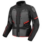 Shima DUNE Férfi textil kabát | Fekete/Piros