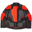 Shima DUNE Férfi textil kabát | Fekete/Piros