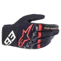   ALPINESTARS Marc Marquez MM93 LOSAIL V2 Férfi motoros kesztyű | Black-Red-Gray