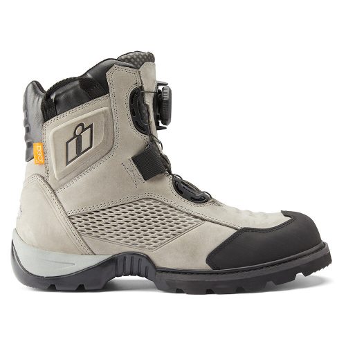 Icon motoros cipő STORMHAWK WATERPROOF - GRAY