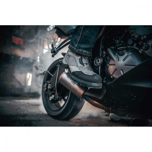 Icon motoros cipő STORMHAWK WATERPROOF - GRAY