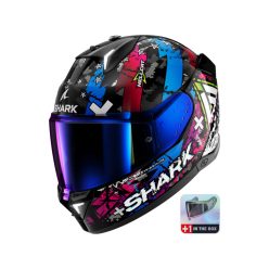   Shark bukósisak Skwal i3 (Beépített féklámpával) - Hellcat - HE0828EKUB