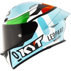 KYT TT-REVO LEOPARD REPLICA TRICOLORE bukósisak