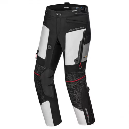 SHIMA TRACKER Férfi textil motoros nadrág | Light Grey