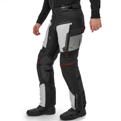 SHIMA TRACKER Férfi textil motoros nadrág | Light Grey