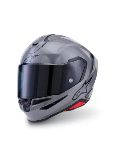 Alpinestars Supertech R7 bukósisak - Solid Gray