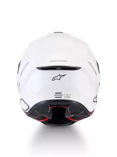 Alpinestars Supertech R7 bukósisak - Solid White
