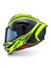 Alpinestars Supertech R7 bukósisak - Zeal - Yellow Fluo/Black/White