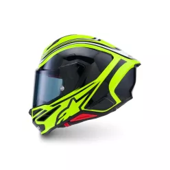   Alpinestars Supertech R7 bukósisak - Zeal - Yellow Fluo/Black/White