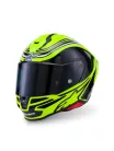 Alpinestars Supertech R7 bukósisak - Zeal - Yellow Fluo/Black/White