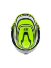Alpinestars Supertech R7 bukósisak - Zeal - Yellow Fluo/Black/White