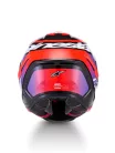 Alpinestars Supertech R7 bukósisak - Lumen - Black/Purple/Red Fluo/White