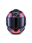 Alpinestars Supertech R7 bukósisak - Lumen - Black/Purple/Red Fluo/White