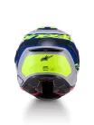 Alpinestars Supertech R7 bukósisak - Lumen - Silver/Black/Pink/Yellow Fluo